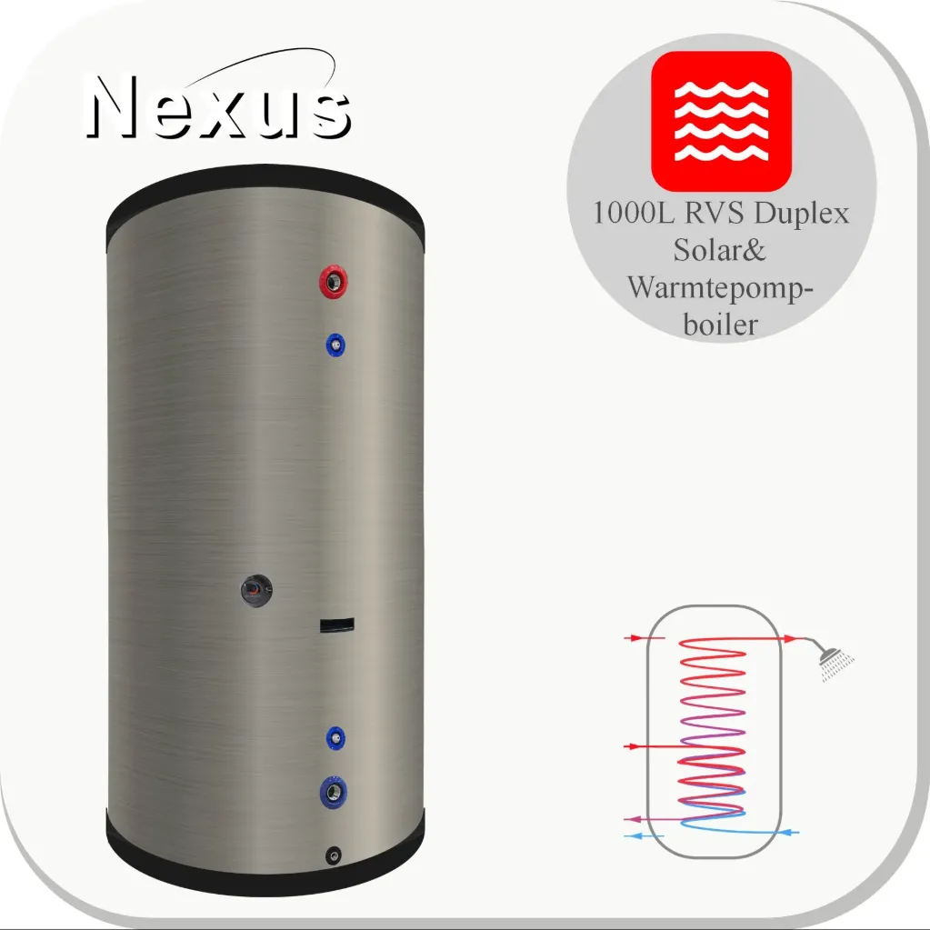 [213 200 1010] PAWT-1000L/LE2, bobine de pompe à chaleur + bobine solaire, 2 bobines