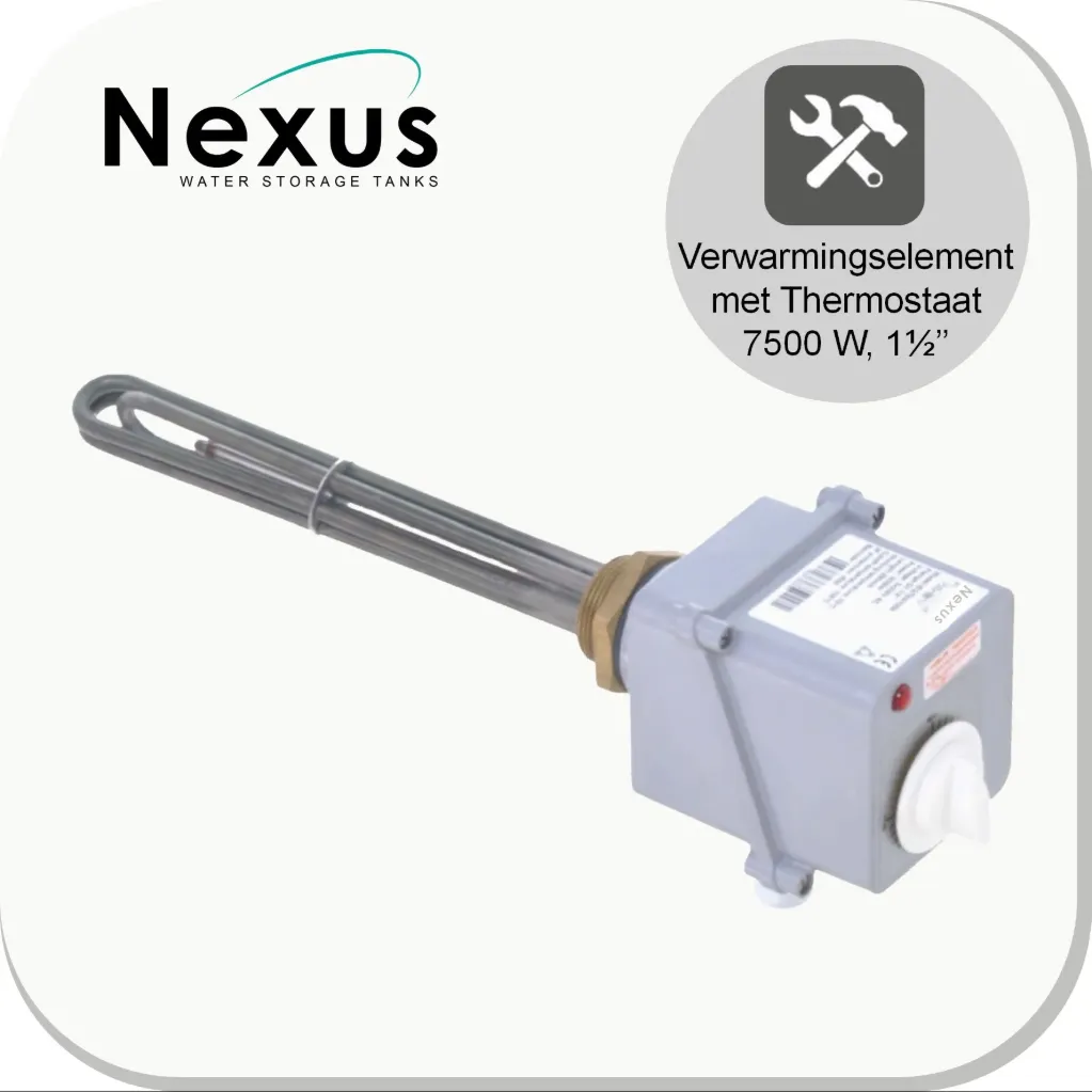 [159 700 1007] Élément 3-phases +Thermostat 7500W ACI 316L
